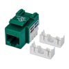 Moduł Keystone RJ45 UTP Cat6 Zielony 210638
