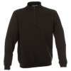 Sweter, 988363, Unisex, S, S, Czarny, 30% poliestru, 70% bawełny
