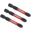 Sealey AK8231 Phillips #3 Impact Power Tool Bits 50mm - 3pc