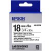 Epson C53S655012 Epson Label Cartridge Strong Adhesive LK-5WBW Black/White 18mm