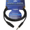 Klotz Kabel Mikrofonowy Xlr (Gniazdo) / Jack 6,3Mm Stereo (Wtyk) 3M