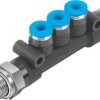 Rozdzielacz FESTO QST3-G1/8-6-4 Średnica rury: 6 mm 1 szt.