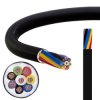 Przewód przyczepowy samochodowy YLYs 7x1 + 1x1,5 24V Elektrokabel /100m/