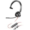 HP Poly 77Y94AA Poly Voyager 4310 UC Mono headset Black Bluetooth Noise cancel