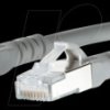 1308455033-E Patch cord RJ45 Cat.6A AWG26 S/FTP LSHF 5.0 m gray