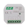 Przekaźnik elektromagnetyczny 2Z 16A montaż podtynkowy 100-265V AC styk:2Z 16A (160A/20ms) PP-2Z-LED-230V F&F FILIPOWSKI