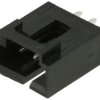 Wtyk; NCDW-03; 250V; 2,5A; RoHS; 3 tory; Ninigi; czarny; proste; przewlekany (THT); sygnałowe; plastik; cynowane; zatrzaskowe; 2