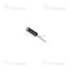 Rezonator kwarcowy THT, 2x6mm, 32.768kHz, 20ppm, -20°C +70°C, 12.5pF, YL