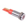 Q8F9CXXHR12E-X0237 Hyper Bright Red Flush 8mm 12VDC LED Panel Indicator IP67 APEM