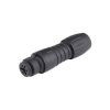 Binder 99-9214-00-05 Female Cable Mnt 5 Pin Black Code with Solder Termination