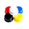 B3F 12x12x7.3 mm Tact Switch Cap - Black - 10 pcs