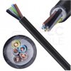Kabel energetyczny TECHNOPOWER N2XH-J 5x1,5mm2 czarny 0,6/1kV bezhalogenowy LSOH B2ca drut Technokabel