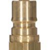Hydrauliczna szybkozłączka, zgodność z: ISO 7241-1-B, typ: Złączka, rodzaj: Męski, gwint: BSP 3/8 męski, Mosiądz, 3/8in