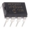 Microchip ADC 10 bit 200 ksps A/C: 1 PDIP 8-pinowy SAR SPI 5.5V 2.7 V