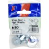 ForgeFix FPKWNW10 Wing Nut & Washer M10 ForgePack 4