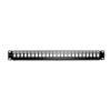 Qoltec Patch Panel Rack 24 Porty Utp Blank Czarny