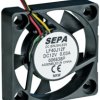 DC axial fan, 12 V, 40 x 40 x 10 mm, 8.3 m³/h, 20 dB, slide bearing, SEPA LF40J12SE22