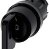 Siemens 3SU10004HL010AA0 3SU1000-4HL01-0AA0 Przełącznik kluczykowy 2 x 45 ° IP66, IP67, IP69/IP69K 1 szt.