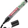 edding 29 Marker do tablic suchościeralnych Ecoline - czarny - 1 pisak tablicowy - końcówka ścięta 1-5 mm