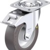 Blickle 884645 L-ALST 125K-FI-AS Rolka obrotowa z blachy stalowej Średnica koła: 125 mm Maksymalne obciążenie: 250 kg 1