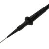 Końcówka pomiarowa; 20.155.2; czarny; 1mm; wtykany (gniazdo bananowe 4mm); 1A; 600V; 129,5mm; bezpieczny; stal nierdzewna; PA; A