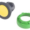 Przycisk, Ø 37mm, IP66, IP67, IP69K, kolor: Żółty, Schneider Electric, Harmony