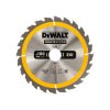 DEWALT DT1944-QZ Portable Construction Circular Saw Blade 190 x 30mm x 24T