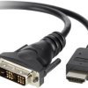 adapter DVI, HDMI Belkin F3Y005BT1.8M, 1.80 m, czarny