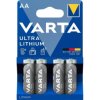 Bateria litowa R6 / AA 1,5V ULTRA LITHIUM /4szt./