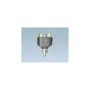 Przejście Wt.RCA/2xGn.RCA Gold Rozgałęźnik, adapter RCA