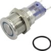 TRU COMPONENTS 1303028 Przycisk wandaloodporny LAS2GQPF-11E/B/12V/S/P, 16 mm, 48 V/DC, 2 A, 1 szt.