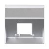 Plakietka teleinformatyczna SIMON 500, aluminium, 50x50mm