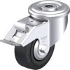 Blickle 942076 LER-POEV 80XR-FI-FA Rolka obrotowa z blachy stalowej Średnica koła: 80 mm Maksymalne obciążenie: 140 kg 1