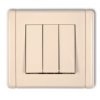 FLEXI Wyłącznik potrójny beżowy 1FWP-7 KARLIK