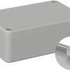 ABS enclosure, (L x W x H) 98 x 64 x 36.4 mm, light gray (RAL 7035), IP66, 5U300800