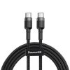 OUTLET Kabel przewód USB-C PD 2.0 100cm Baseus Cafule CATKLF-GG1 Quick Charge 3.0 3A z obsługą szybkiego ładowania 60W