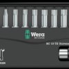 5056164001 Wera TZ Bit Check, Torx, 9-piece