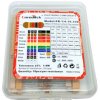 Zestaw rezystorów E6 0,25W 5% 330 sztuk w organizerze Coredllck