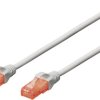 kabel LAN Digitus DK-1612-005, 1 szt., RJ45, CAT 6, U/UTP, 0.50 m, szary