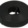 Taśma rzepowa; BLACK-20mmx5m; czarny; 5000mm; 20mm; na rzep; Neku