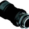 Złącze śrubowe Fränkische Rohrwerke 4890698000 80.9 mm czarny 6 szt.