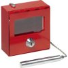 BASI 2150-0003 Emergency Key Box Red 100x100x40mm Profile Cylinder
