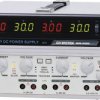 Zasilacz laboratoryjny regulowany GW Instek GPS-3303-E, 0 - 30 V/DC, 0 - 3 A, 195 W, Ilość wyjść 3 x, Kalibracja (ISO)