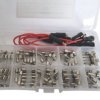 Zestaw bezpieczników 5x20mm + 5 gniazd na przewód