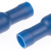 Konektor okrągły izolowany Żeński rozmiar 2.5mm² średnica przelotu 5mm RS PRO Niebieski długość całkowita 23.3mm