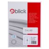 Blick Copier Labels A4 8 (99.1 x 67.8mm) per Sheet, 100 Sheets