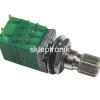 Potencjometr 9x9 z wył. 2x 1K ohm B liniowy