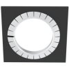 Edge protection profile, serrated edge with adhesive, (W x H) 3.3 x 4.1 mm, max. clamping range 1.6 mm, PE, black, GEE62F-A-C0,