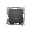 SIMON 54 Wyłącznik pojedynczy czarny z podświetleniem LED (moduł) DW1L.01/49 KONTAKT SIMON
