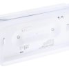 Oświetlenie awaryjne IP65 Przegroda czołowa 2 x 0,5 W LED